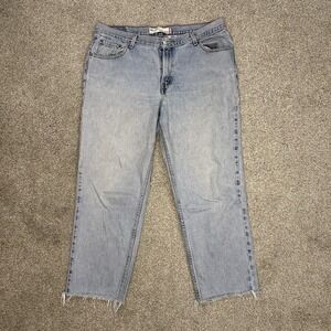 Levi's 550 Relaxed Fit Tapered Leg Jeans Women's Size 39x30 (Tag 18 L)
